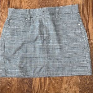 American eagle plaid mini skirt